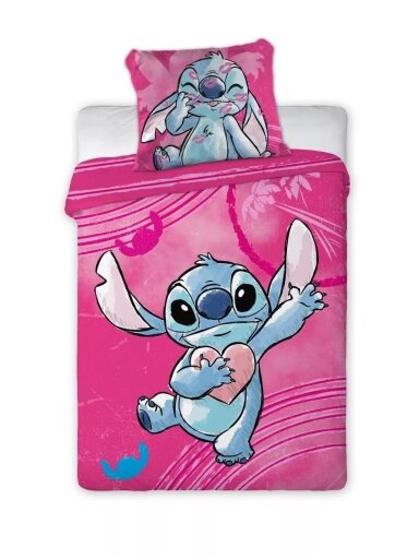 Patalynės komplektas Lilo and Stitch Heartbeat 4776D92-1
