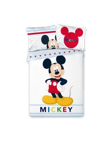 Patalynės komplektas Mickey Mouse Stripe 3410D247