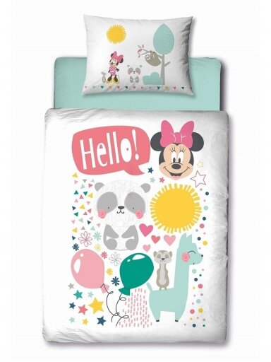 Patalynės komplektas Minnie Mouse Flower 3427D343