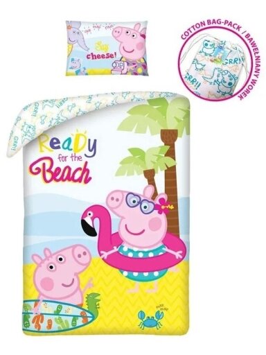Patalynės komplektas Peppa Pig Beach 5083D357