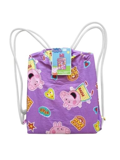 Patalynės komplektas „Peppa Pig Happy“ (140x200cm) 5047D320