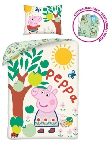 Patalynės komplektas „Peppa Pig Tree“ (140x200 cm) 5042D312