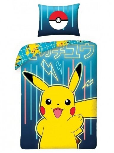 Patalynės komplektas Pokémon Neon 3583D127
