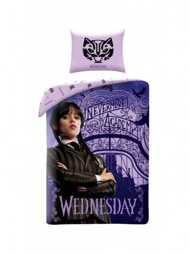 Patalynės komplektas Wednesday Nevermore Academy 3219D255
