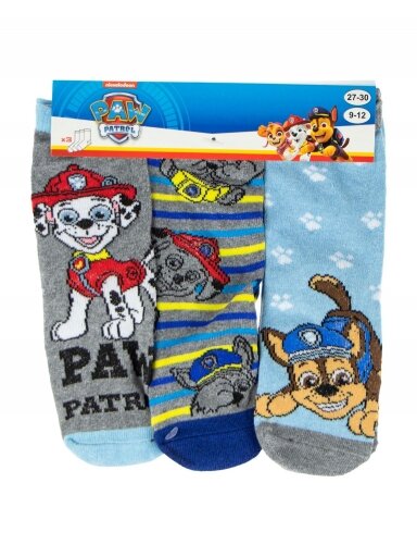 Paw Patrol 3 porų kojinių rinkinys 1811D189