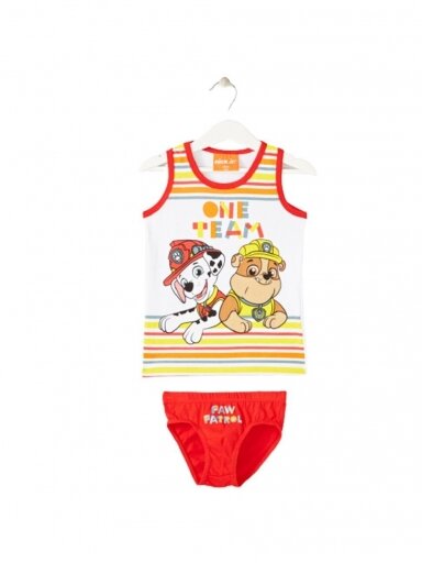 Paw Patrol marškinėliai ir raudonos kelnaitės 1391D14