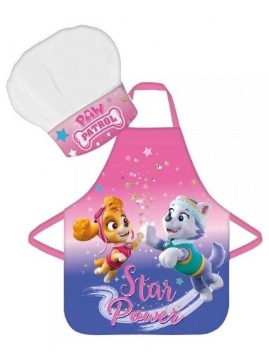 Paw Patrol Star Power virtuvės šefo prijuostė ir kepurė 2732D245