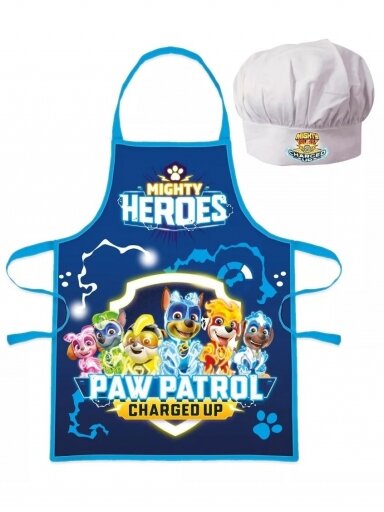 Paw Patrol virtuvės šefo prijuostė su kepure 1432D016
