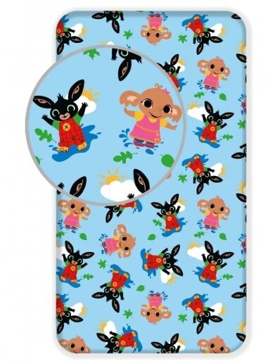 Paklodė su guma Bing Puddle 3297D57 Paklodė su guma Bing Puddle 3297D57