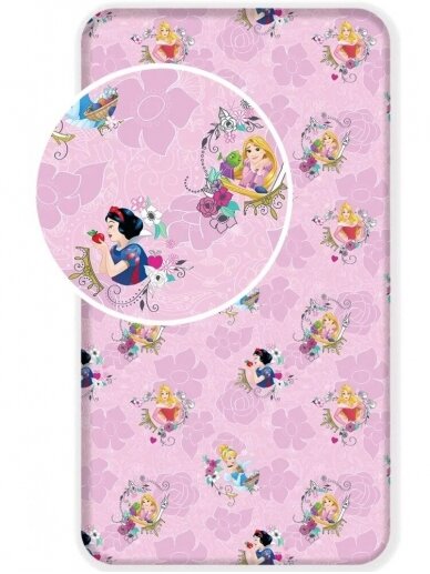 Paklodė su guma Disney Princess Royal 3268D01 Paklodė su guma Disney Princess Royal 3268D01