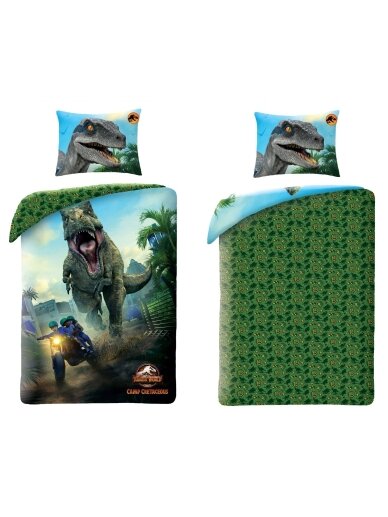 Patalynės komplektas Jurassic World 4379D92-1 Patalynės komplektas Jurassic World 4379D92-1