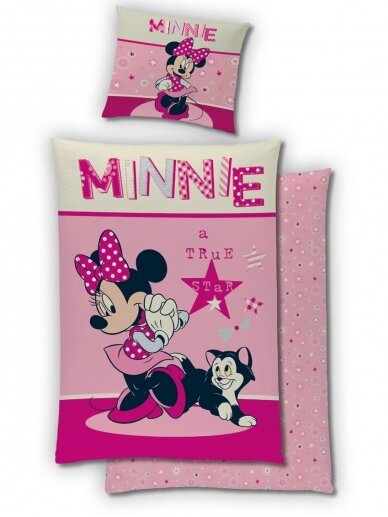 Patalynės komplektas Minnie Mouse A True star 3174D7 Patalynės komplektas Minnie Mouse A True star 3174D7