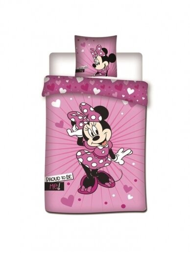 Patalynės komplektas Minnie Mouse Pink 3119DZ9/DPA Patalynės komplektas Minnie Mouse Pink 3119DZ9/DPA