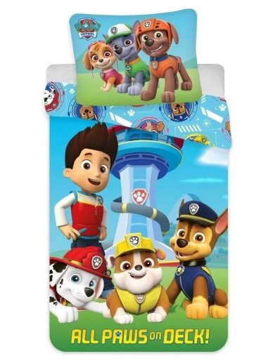 Patalynės komplektas Paw Patrol 3094DZP4 Patalynės komplektas Paw Patrol 3094DZP4