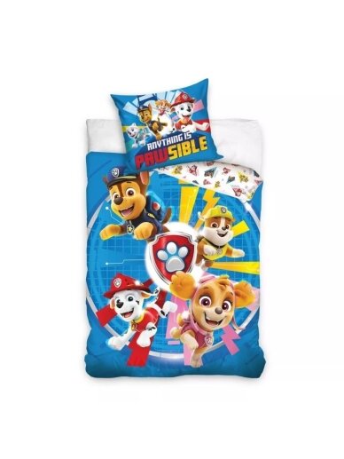 Patalynės komplektas Paw Patrol Pawsible Patalynės komplektas Paw Patrol Pawsible