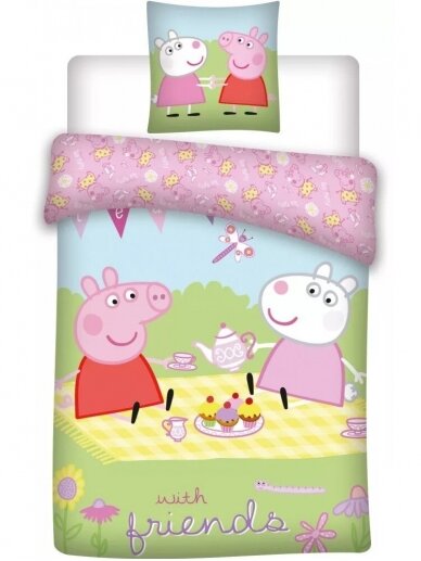 Patalynės komplektas Peppa Pig 3161D127 Patalynės komplektas Peppa Pig 3161D127