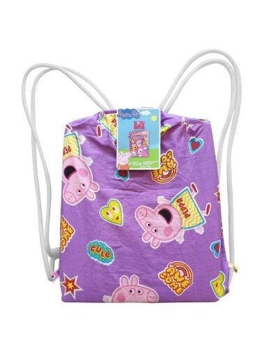 Patalynės komplektas „Peppa Pig Happy“ (140x200cm) 5047D320 1