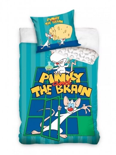 Patalynės komplektas Pinky and the Brain Labs 3628D298 Patalynės komplektas Pinky and the Brain Labs 3628D298