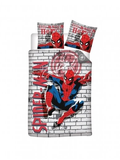 Patalynės komplektas Spiderman Downtown 3440D304 Patalynės komplektas Spiderman Downtown 3440D304
