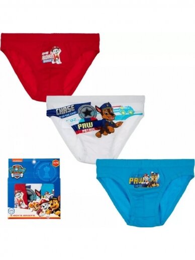 Paw Patrol 3 kelnaičių rinkinys 1386D126 Paw Patrol 3 kelnaičių rinkinys 1386D126