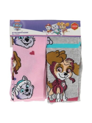 Paw Patrol pėdkelnių komplektas mergaitei 5213D42 3 Paw Patrol pėdkelnių komplektas mergaitei 5213D42 3