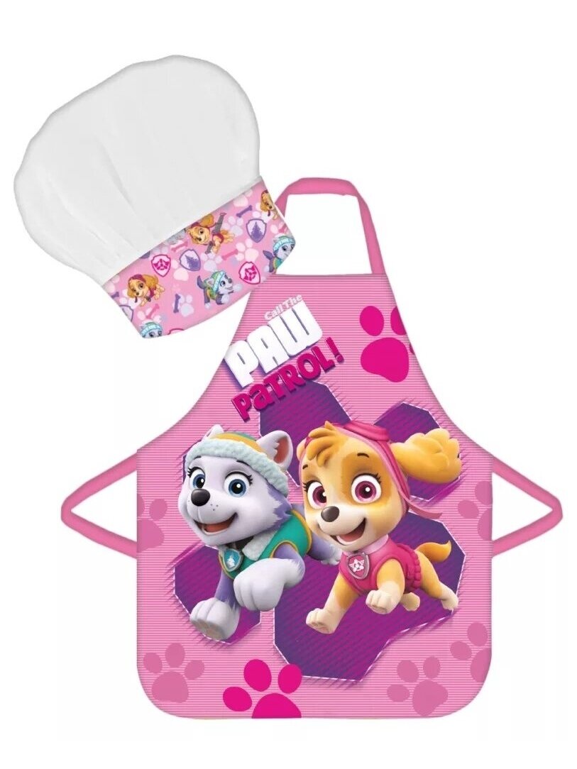Paw Patrol Best Pups Ever virtuvės šefo prijuostė ir kepurė 3194D222 Paw Patrol Best Pups Ever virtuvės šefo prijuostė ir kepurė 3194D222