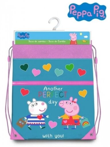 Peppa Pig sportinis krepšys 2761D08 Peppa Pig sportinis krepšys 2761D08