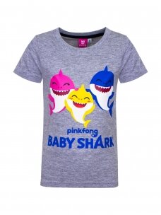 Pilki marškinėliai Baby Shark 2352D72