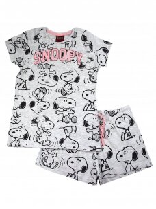 Pilkos spalvos pižama Snoopy 1963D20