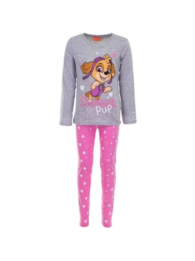 Pilka rožinė pižama Paw Patrol 1598D94