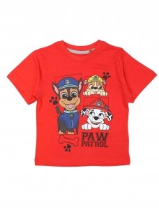 Raudoni Paw Patrol marškinėliai 2884D78