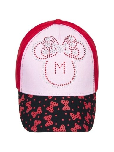 Raudona kepurė su snapeliu Minnie Mouse 3045D07