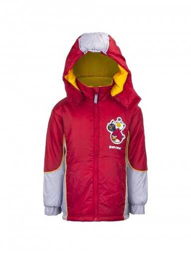 Raudona rudeninė striukė Angry Birds 1770D256