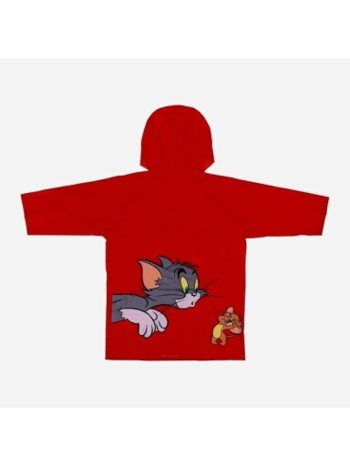 Raudonas lietaus apsiaustas Tom and Jerry 3485D53