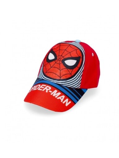 Raudonos spalvos kepurė su snapeliu Spiderman 2422D20