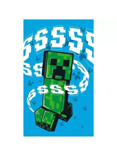 Rankšluostis rankoms ir veidui Minecraft Hissing Creeper 4676D104-1 Rankšluostis rankoms ir veidui Minecraft Hissing Creeper 4676D104-1