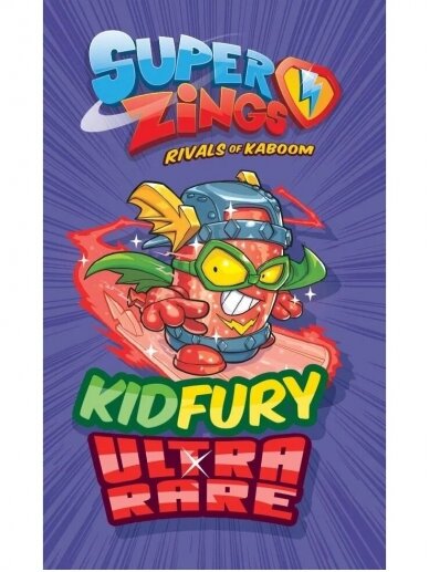 Rankų ir veido rankšluostis SuperZings Kid Fury 3638D326 Rankų ir veido rankšluostis SuperZings Kid Fury 3638D326