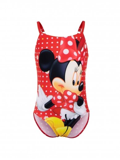 Raudonas maudymosi kostiumėlis Minnie Mouse 1622D057