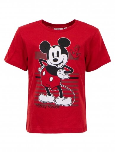 Raudoni marškinėliai Mickey Mouse 1549D069