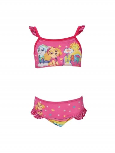 Rožinės spalvos maudymosi kostiumėlis Paw Patrol 2502D224