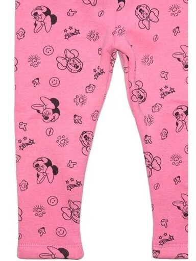 Rožinės spalvos pašiltintos tamprės Minnie 3424D250