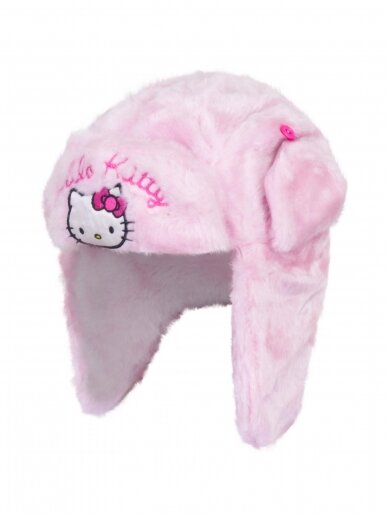 Rožinės spalvos kepurė Hello Kitty 1817D189 Rožinės spalvos kepurė Hello Kitty 1817D189