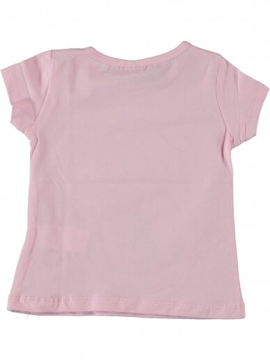 Rožinės spalvos marškinėliai Undinėlė 1067D212