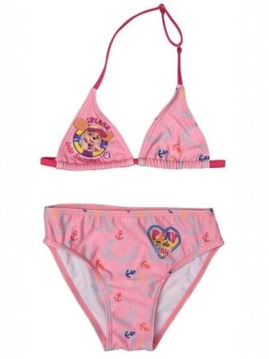 Rožinis 2 dalių maudymosi kostiumėlis Paw Patrol 2581D10 Rožinis 2 dalių maudymosi kostiumėlis Paw Patrol 2581D10