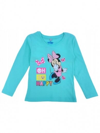 Salotinės spalvos marškinėliai Minnie Mouse 1290D058 1
