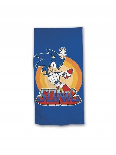 Sonic paplūdimio rankšluostis The Hedgehog 2050D359