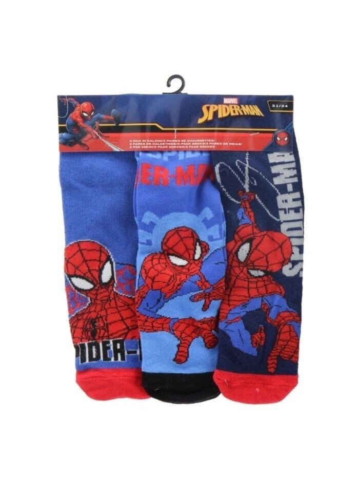 Spiderman kojinių komplektas, 3 poros 5175D31 Spiderman kojinių komplektas, 3 poros 5175D31
