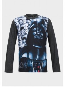 Star Wars pilki marškinėliai ilgomis rankovėmis 0962D181