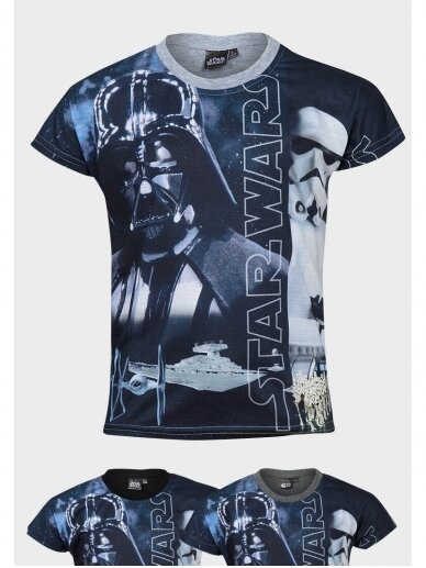 Star Wars marškinėliai trumpomis rankovėmis 1025D190 3