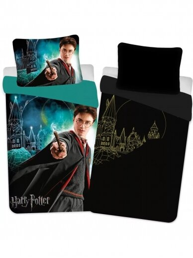 Švytinti tamsoje patalynė Harry Potter Glow 3267D312 Švytinti tamsoje patalynė Harry Potter Glow 3267D312